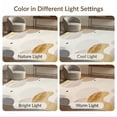 thumbnail image 7 of ODIKA 8'x10' Washable Area Rug Pick Inspired Cow Spotted Abstract Motif Mottled Patches Border for King Size Bedroom Under Bed, Master Suite, Non-Shedding, Easy Care, 7 of 7