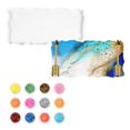 thumbnail image 1 of Juego De Moldes Para Bandejas De Frutas Diy Con 2 Asas De Flechas Doradas, 12 Colores, Lentejuelas Brillantes Para Decoración Del Hogar, Fiestas, Bares, Clubes Eigraketly FN002148-00, 1 of 6