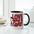 thumbnail image 4 of CafePress - Peanuts Lucy Love Drives Me Craz - 11 oz Ceramic Mug - Novelty Coffee Tea Cup, 4 of 4
