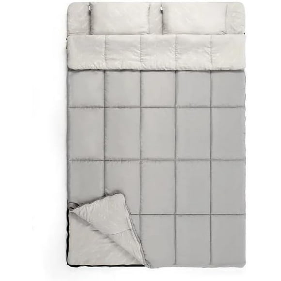 Sac de Couchage Extérieur en Double Coton Double Imperméable Camping Randonnée Sac à Dos Sac Paresseux