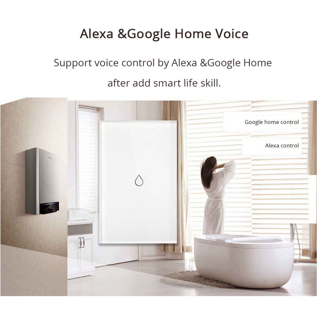 WiFi Boiler Switch Home Smart boiler switch WiFi boiler Wireless Water  Heater Voice Control Switch Remote Control Timer, US, Vertical | Walmart  Canada