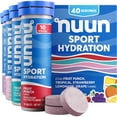 thumbnail image 1 of Tabletas electrolíticas Nuun Sport con magnesio y calcio, paquete de 4, 1 of 6