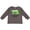 Charcoal Grey, variant on Inktastic Smoky Mountains, Tennessee Mountains and Bear Shape Boys or Girls Long Sleeve Toddler T-Shirt