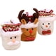 thumbnail image 5 of Encantadoras medias navideñas, calcetines de Navidad reutilizables, accesorios para festivales, bonitos cordones, bolsa de dulces atractiva de Kits de decoración para fiestas Muñeco de nieve sweethay HA069617-02, 5 of 6