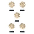 thumbnail image 1 of Wweixi Creative Nordic Home Decoration Accessories Iron Home Office Decor Desktop Gold M 5Set, 1 of 6
