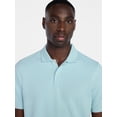 thumbnail image 4 of George Men's and Big and Tall Men's Pique Polo with Short Sleeves, Sizes XS-5XL, LT-3XLT, 4 of 6