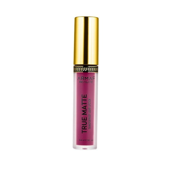 Lápiz labial líquido Armaf Beauté True Matte Purple Red, 4 ml