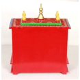 thumbnail image 2 of Wooden Temple For Home And Office / Pooja Mandir For Home / Wall Hanging And Table Top Mandir / Pooja Ghar / Wooden Puja Ghar Worship Mandir, 2 of 4