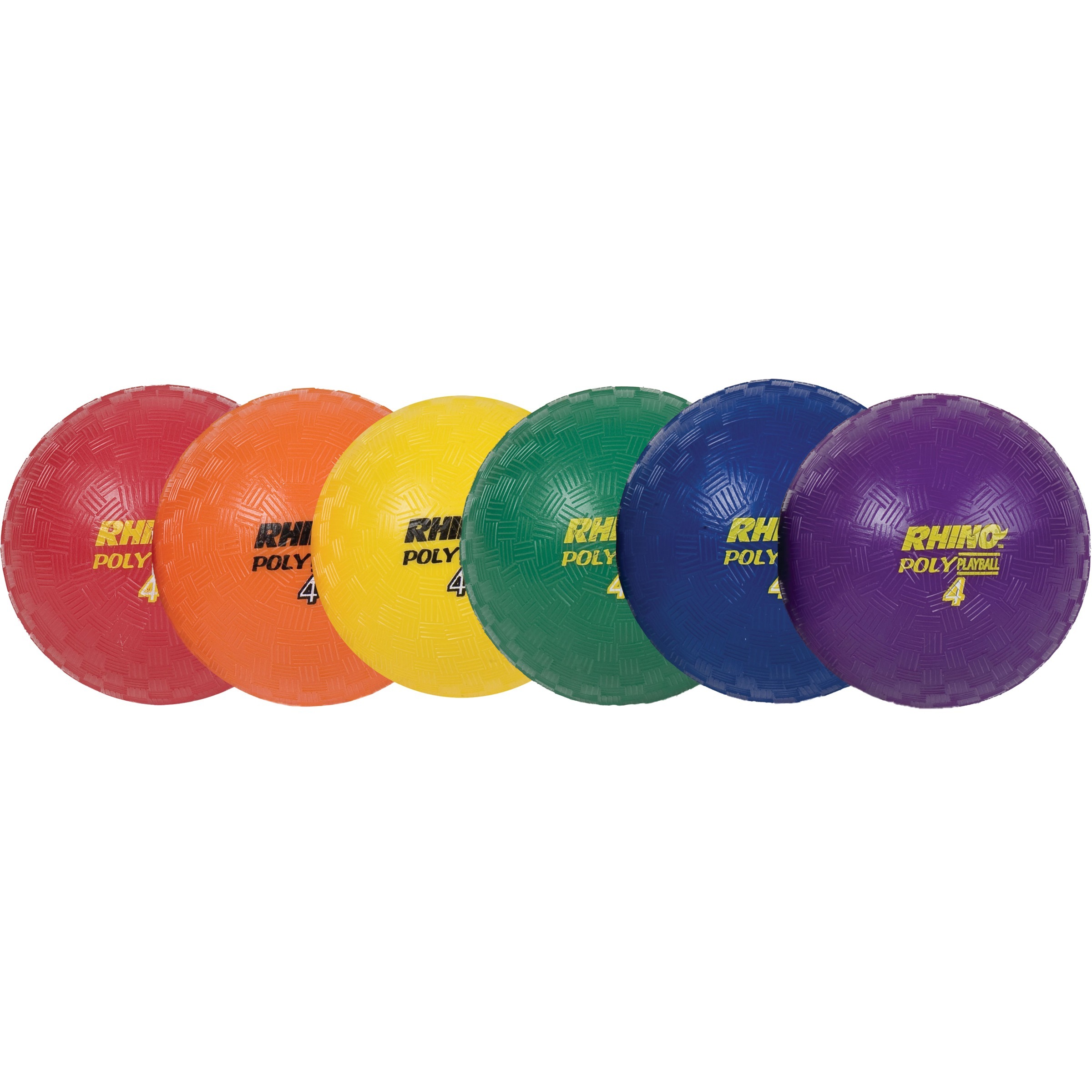 Champion Sports 4 Inch Poly Playground Ball Set