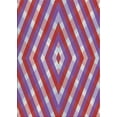 thumbnail image 1 of Ahgly Company Machine Washable Indoor Rectangle Transitional Burnt Pink Area Rugs, 2' x 3', 1 of 7
