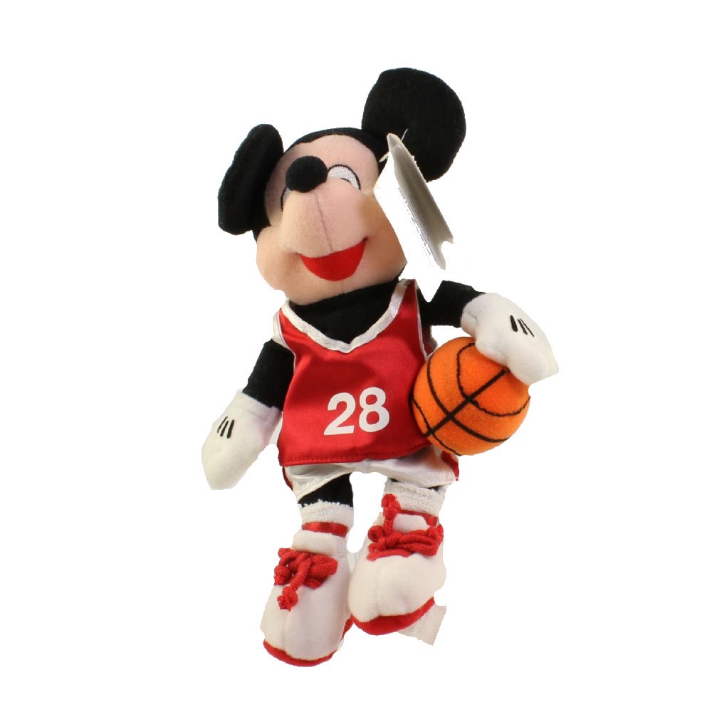 Disney Bean Bag Plush BASKETBALL MICKEY (Mickey Mouse) (10 inch