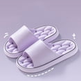 thumbnail image 2 of Jamicy Shower Shoes for Women Soft Anti-Slip Pool Slides Comfort Quick Drying Shower Shoes with Drain Holes Bathroom Slides Slippers, 2 of 6