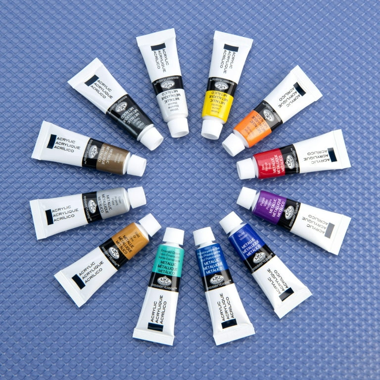 Royal & Langnickel Essentials 12ml 12 Colors Metallic Artist