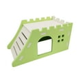 thumbnail image 2 of Meidiya Fun Hamsters House DIY Wooden Gerbil Hideout Rainbow Climbing Ladder,Pet Sport Exercise Toys,Sugar Glider Hut Cage Accessories for Hamster Guinea-pig Hedgehog Small Animal Sleeping Playing, 2 of 8