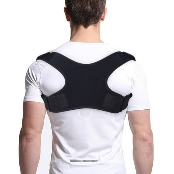 Back Posture Corrector for Men and Women Discreet Under Clothes Comfy and Effective Clavicle Brace for Neck, Shoulder, Back Pain Relief Fully Adjustable Spinal Brace for Slouching