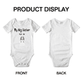 thumbnail image 3 of My Big Sister Is A Welsh Springer Spaniel Dog Funny Baby Clothing Bodysuits, 3 of 5