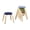 Earthtone, variant on ECR4Kids Bentwood Stackable Stools, 12in Seat Height, Classroom Furniture, Natural, 6-Piece