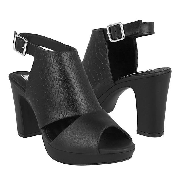SANDALIAS PARA DAMA STYLO 105048 SIMIPIEL NEGRO Stylo 105048