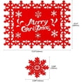 thumbnail image 2 of Set de Sets de Table de Noël 8 Pièces Set de Sets de Table et Sous-Verres à Boire 8 Pièces Set de Sous-Verres à Usage de Table de Noël, 2 of 5