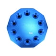 thumbnail image 2 of KGX 708 - Caja de almacenamiento para destornilladores giratorios de 360 grados, 10 orificios, ligero, con soporte para aguja de cincel, color azul, 2 of 14