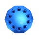 thumbnail image 2 of KGX 708 Caja de almacenamiento de destornillador giratorio de 360 grados, soporte de destornillador giratorio ligero de 10 orificios para aguja de cincel azul, 2 of 5