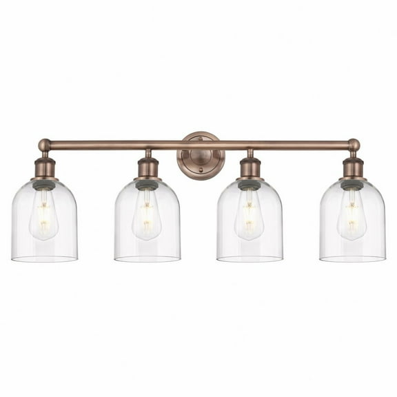 Innovations Lighting - Bella - 4 Light Bath Vanity In Industrial Style-11.75