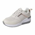 thumbnail image 2 of KANG Fashionable Sneakers With Lace Up Design And Platform For Comfortable Sporty Style Beige 37, 2 of 8