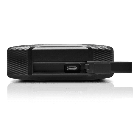 SanDisk Professional - G-DRIVE ArmorATD 5TB External USB-C Portable Hard Drive - Black