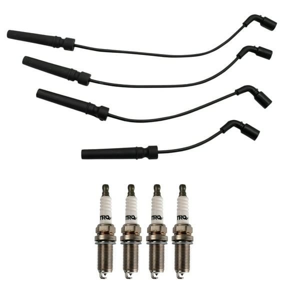 TRQ Ignition Kit Spark Plug & Wire Set For Chevrolet Aveo L4 1.6L TKA01229