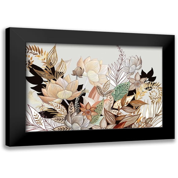 Watts, Eva 14x11 Black Modern Framed Museum Art Print Titled - Woodland Fantasies