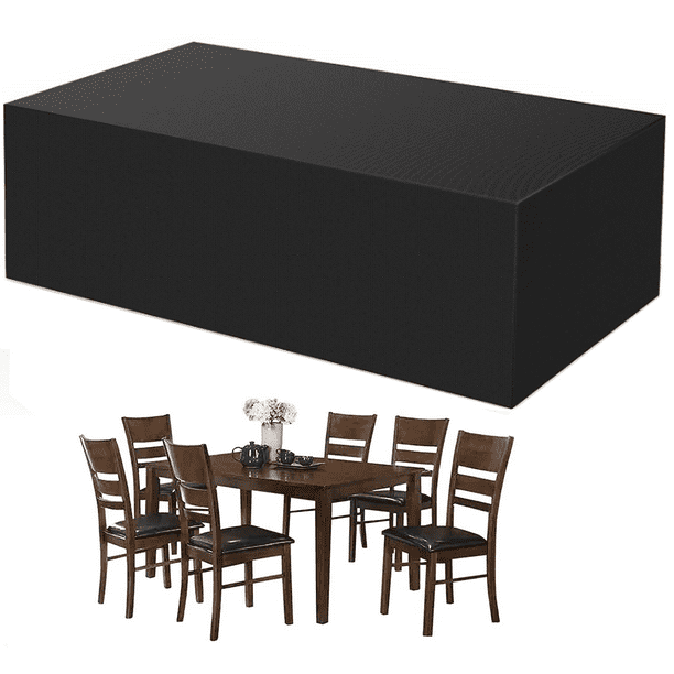 Fundas para muebles de jardín Fundas para mesas de jardín Lona impermeable Fundas para muebles de jardín Fundas protectoras para muebles de jardín de exterior Fundas para muebles de jardín Tejido Oxf