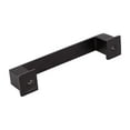 thumbnail image 4 of Utopia Alley 25pcs Dover Pull Handle - Decorative Cabinet Drop Pull Handles- Vintage Cabinet Hardware with Hand Finished Matt Black - Metal Drawer Pull Handle, 3.78" Center to Center, 4 of 8