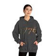thumbnail image 5 of 1776 Declaration Of Independence US Flag Graphic Hoodie Sweatshirt, Sizes S-5XL, 5 of 9