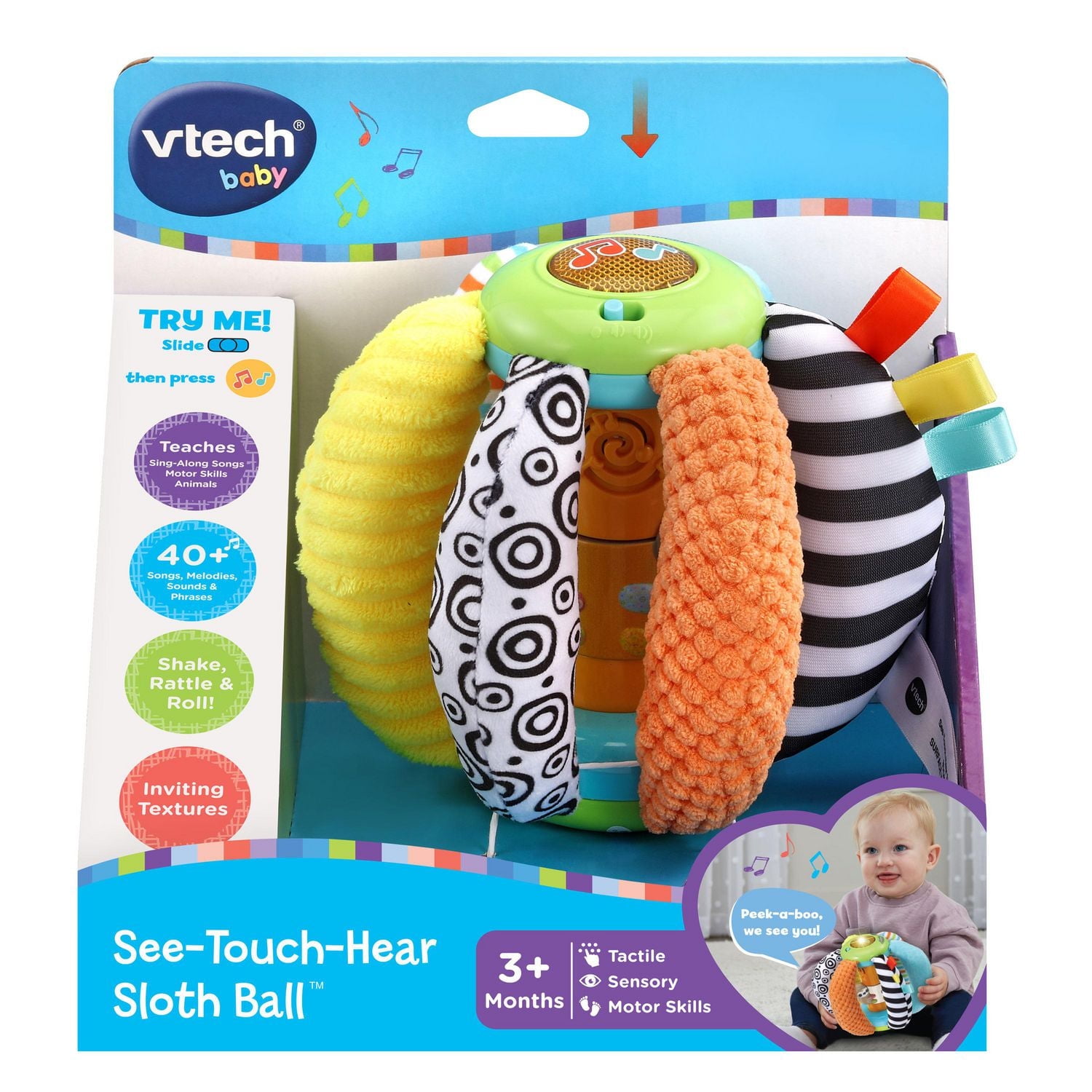 VTech See-Touch-Hear Sloth Ball™ - English Version