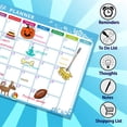 thumbnail image 4 of Jierger Whiteboard Calendars for Refrigerator Family Notepad Daily Planner Desktop Calendar Planner Office Wall Calendar for Easy Organizing, 4 of 6