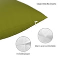 thumbnail image 3 of Fuzoiu Olive Print Square Pillow Cover,Hidden Zipper Design,Luxury Square Pillow Case, Throw Pillow,Couch Cushion-18"x18", 3 of 7
