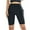 Black, variant on SwiftWear Women's High-Waisted Yoga Shorts with Pockets Tummy Support & Stretch Fit - 8" Workout Shorts for Gym, Errands & Home