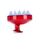 thumbnail image 5 of Champú Cepillo Silicona Dientes Cabello Cuero Cabelludo Masaje Suave Cepillo Cabello Labymos  Natural, 5 of 7