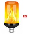 thumbnail image 1 of Bombilla LED parpadeante con efecto de llama dinámica, E27, 3/4 modos, E14, B22, 3W, 5W, 9W, 85V-265V, 1 of 4