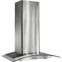 Broan B5636SS 36 inch Arched Glass Chimney Range Hood