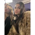 thumbnail image 2 of Abrigo de piel esponjosa para mujer, Chaqueta corta de manga larga suelta de imitación con cuello redondo, ropa de calle gruesa y cálida para Otoño e Invierno, 2 of 5