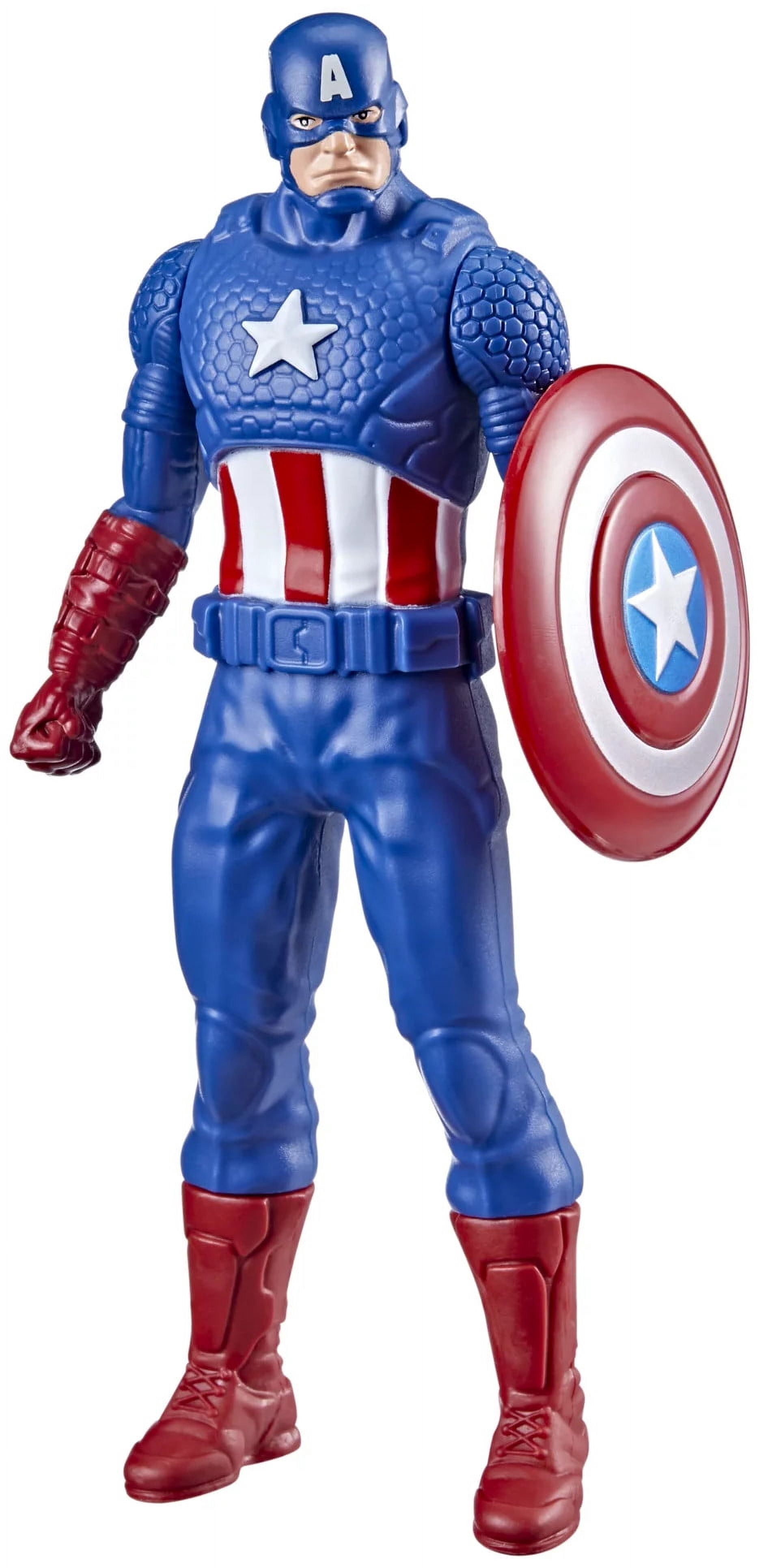 [BUNDLE 4-PACK] - Marvel Avengers 6-inch Action Figures - Capt America, Hulk, Spider-Man, and Iron Man
