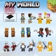 thumbnail image 1 of 16Pcs Kids Building Blocks Mini Toy City Mini Action Figures Blocks Mine-craft, 1 of 5