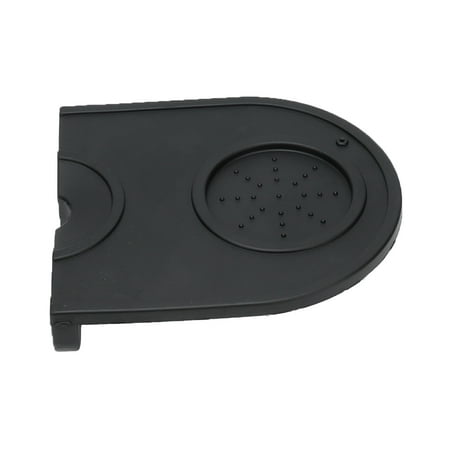 

Corner Tamping Mat Anti Slip Soft Coffee Tamper Mat For Restaurant For Kitchen Black Brown