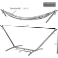 thumbnail image 7 of YRLLENSDAN Hammock with Stand for Outside, Portable Hammock Backyard Hammock Freestanding Hammock Outdoor Hammocks, Red, 7 of 7