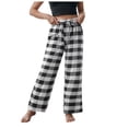 thumbnail image 3 of Boys Girls Christmas Pants Soft Plaid Pant, 3 of 9