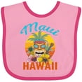 thumbnail image 3 of Inktastic Maui Hawaii Vacation Tiki Boys or Girls Baby Bib, 3 of 4