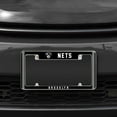 thumbnail image 4 of Brooklyn Basketball Nets (Set of 2) Chrome Metal License Plate Frames with Bold Full Frame Design, 4 of 6