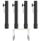 thumbnail image 2 of Extensiones de patas de acero Inteprter 4 piezas 20cm, 2 of 6