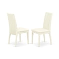 thumbnail image 3 of HomeStock Vintage Vogue 9Pc Dining Set Includes A Rectangle Dining Table With Butterfly Leaf And Eight Linen Seat Dining Chairs, Linen White Finish, 3 of 5